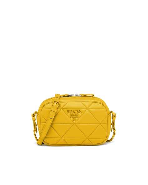 bolsa amarela prada|Bolsa Prada Spectrum Amarelo .